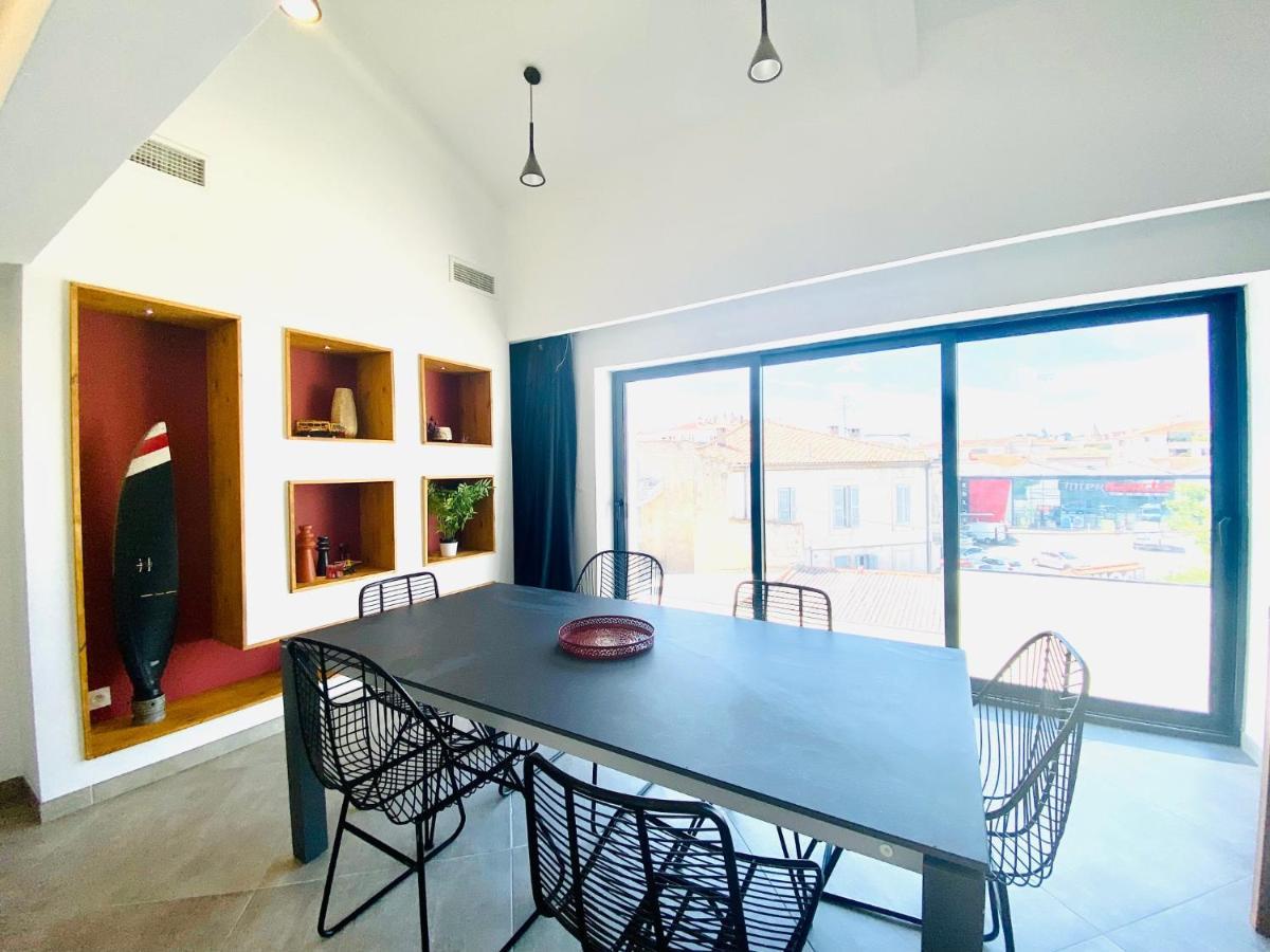 Duplex 120M2 Terrasse Vue Sur Nimes Apartment Exterior photo